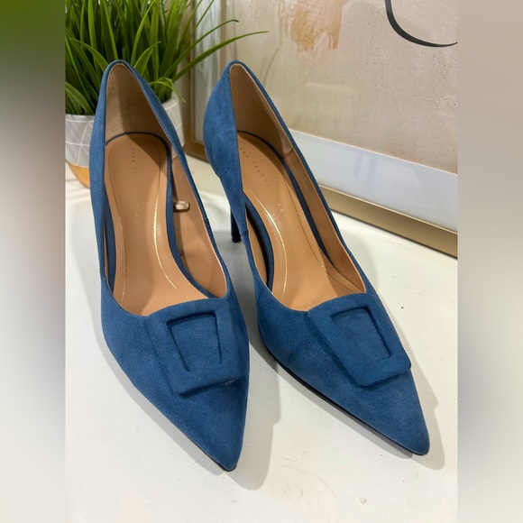 Zara Suede Pump - Size 9 - Picture 4 of 7